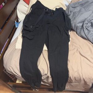 Men's Black Cargo Pants